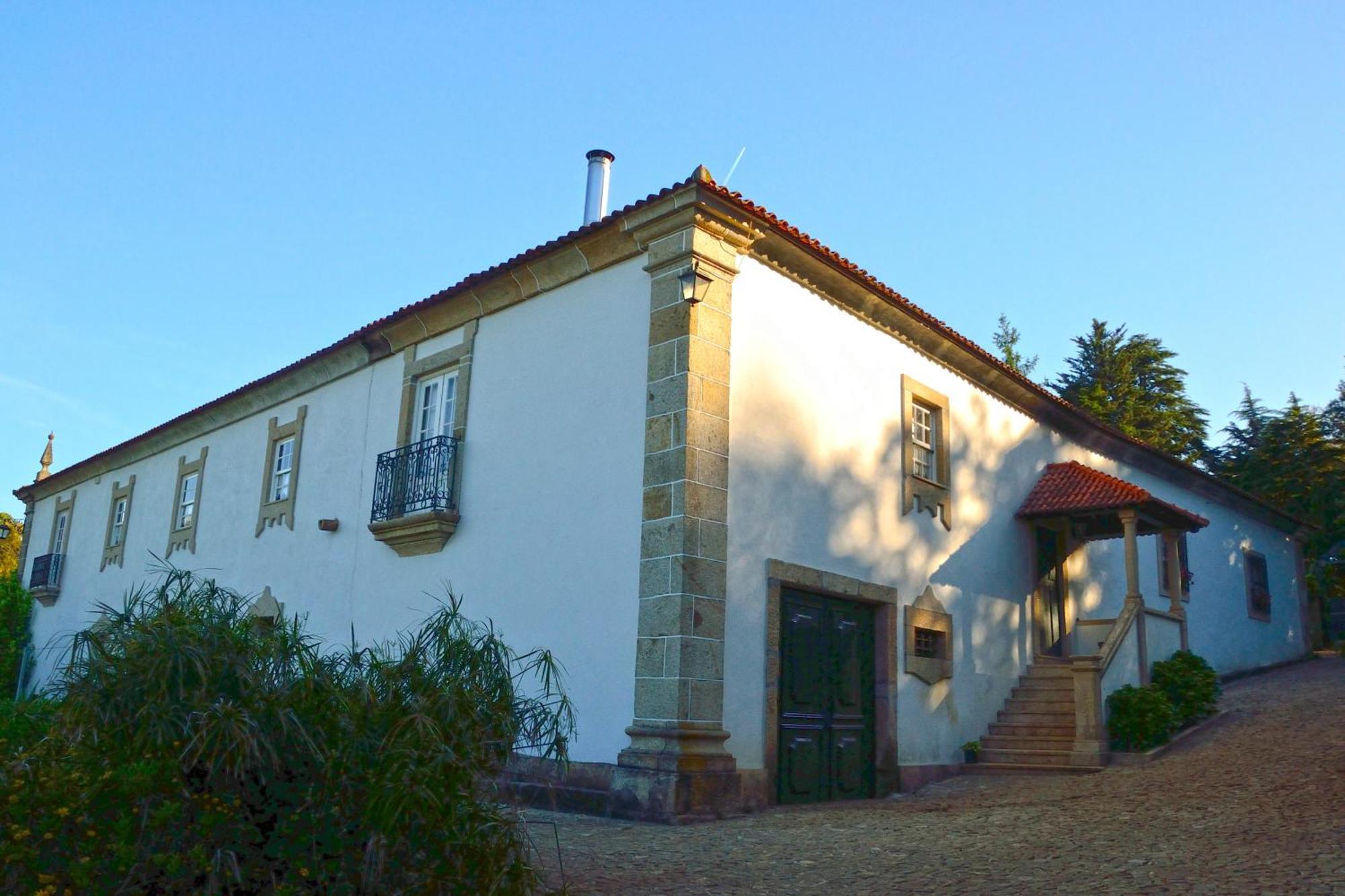 卡贝塞拉什德巴什图Casa De Santa Comba别墅 外观 照片